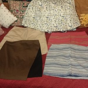 5 PC bundle of skirts/ shorts New condition